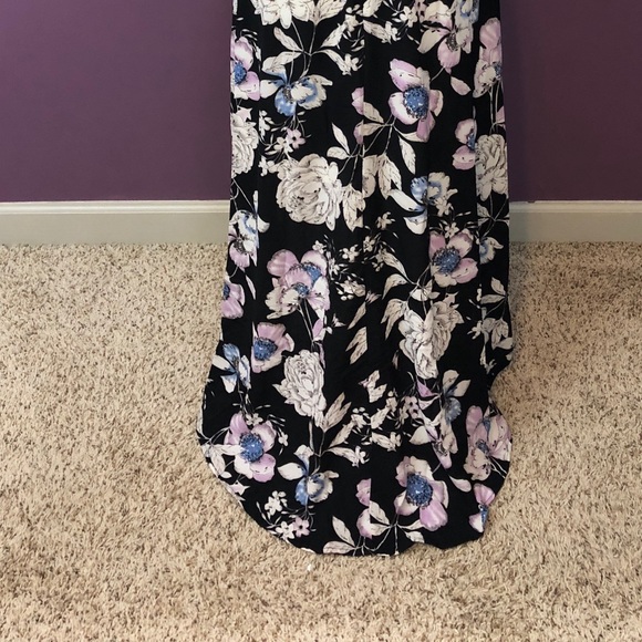Black floral dress - Picture 5 of 6